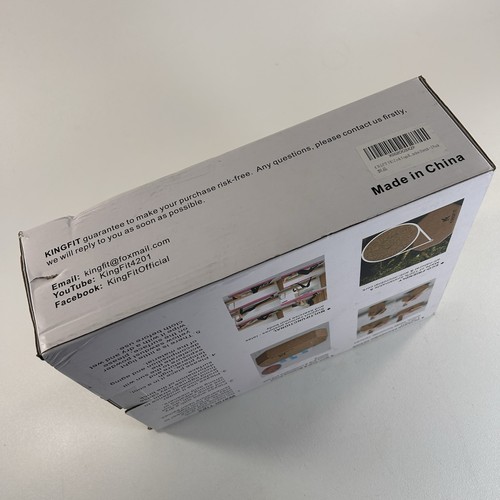 Kingfit Cork Yoga Blocks (set of 2) Fitness Mobility Stretching Exercise Wellnes - Picture 8 of 12