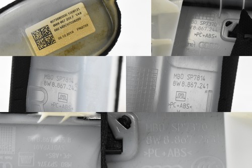 Audi A5 S5 F5 8W Sportback S-Line techo interior para 8W8867506B - Imagen 12 de 14