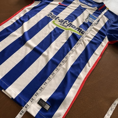 Nike Hertha Berlin BSC 2015 2016 Home Soccer Jersey Size M - Picture 7 of 8
