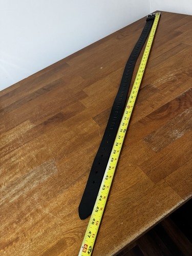 Genuine Leather Black Belt Men’s Large Levi’s With Metal Buckle - Bild 5 von 7