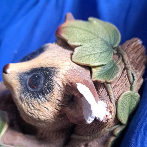 Vintage Retro Bossons Bush Baby Chalkware Figurine Wall Hanging 1966 - Picture 9 of 10