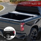 For 2019-2024 Dodge Ram 1500 5.7' Short Bed Lo Pro Roll Up Lock Tonneau Cover v2