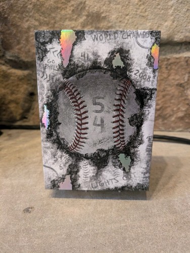 Spector Immortals Brad Lidge Phillies Liberty Crimson Prism Auto 12/21 RARE SSP - Picture 4 of 4