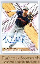 2019 Panini Elite Extra Edition #55 Will Holland Auto Autographs