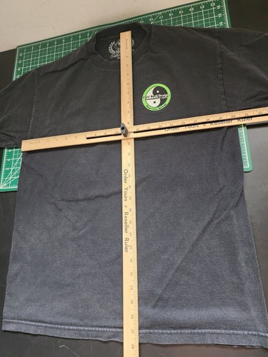 Camiseta T & C Surf Designs Para Hombre Talla L Hawaii Verde Lima Logo Yin Yang - Imagen 3 de 6