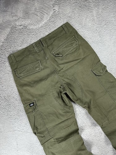 Vintage Dickies Cargo Pants Faded Y2K Ripstop Baggy Style Men’s Size 34x34 - Picture 3 of 13