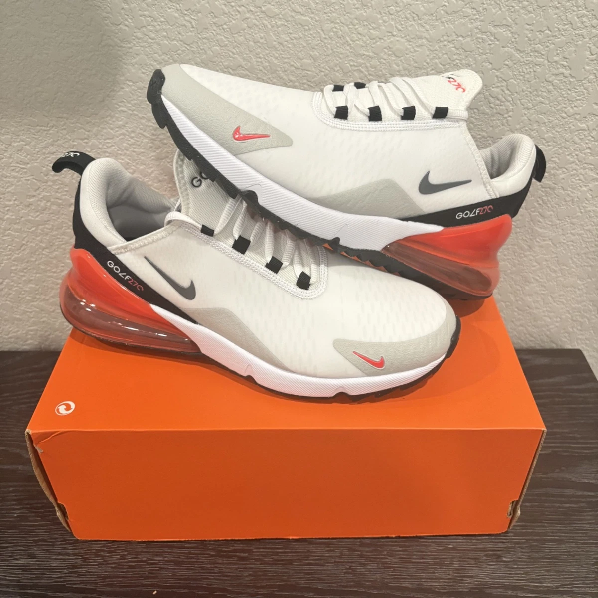 Las mejores ofertas en Nike Air Max 270 Golf White Red | eBay