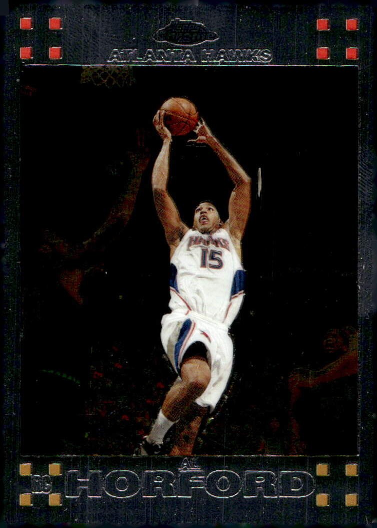 2007-08 Topps Chrome #160 Al Horford Rookie RC
