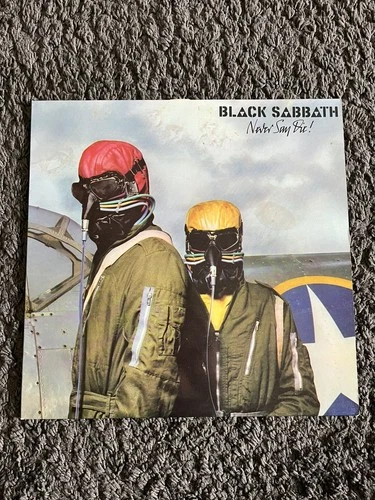 Black Sabbath - Never Say Die - UK 1st Press Vinyl LP - Play Graded NM Cover NM