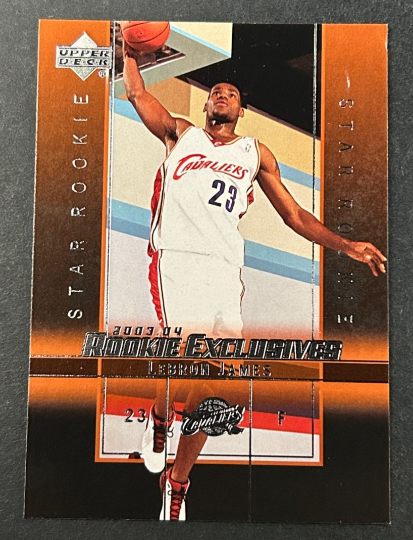 その他 UD Lebron James rookie year card Lebron James Upper Deck 2004-05 Rookie of the Year Card #LJ8