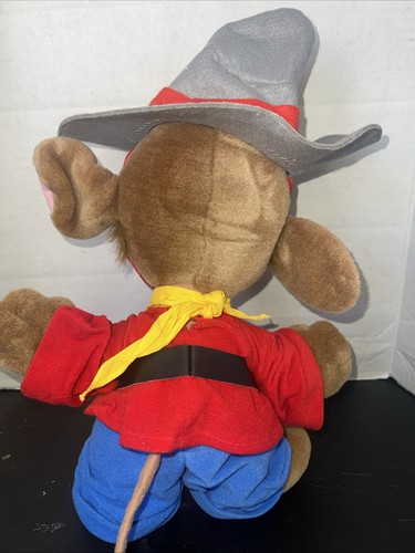 Vintage Fievel Goes West Plüschtier ein amerikanischer Schwanz 14 Zoll Stofftier ~ ENTZÜCKEND - Bild 2 von 3