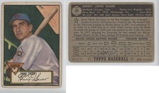 1952 Topps Hank Sauer (Black Back) #35