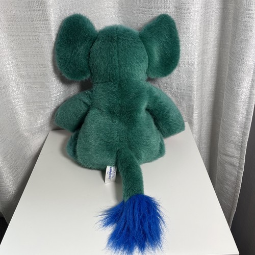 Zany Brainy Elephant Zoolennium Plush Stuffed Zoo Animal 1999 Vintage 18in - Picture 4 of 6