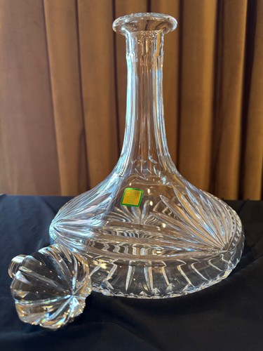 Vintage Waterford Marquis Crystal Ships Decanter 11 Inch - Made in Poland - Picture 5 of 8