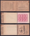 Belgian Congo 1937 Mint and complete Stamps Booklet Cob A5 - CV €750....A485