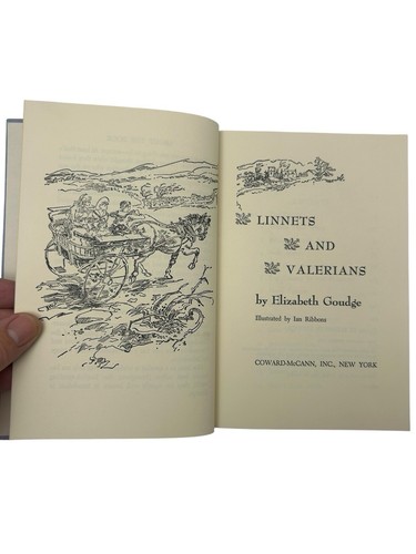 Linnets &Valerians - Elizabeth Goudge - 1964 1st American Edition Y4 - Imagen 4 de 8