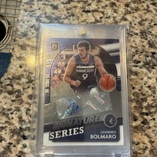 2021-22 Panini Donruss Optic - Sign Series Leandro Bolmaro #SS-LBM  Prizm (AU)