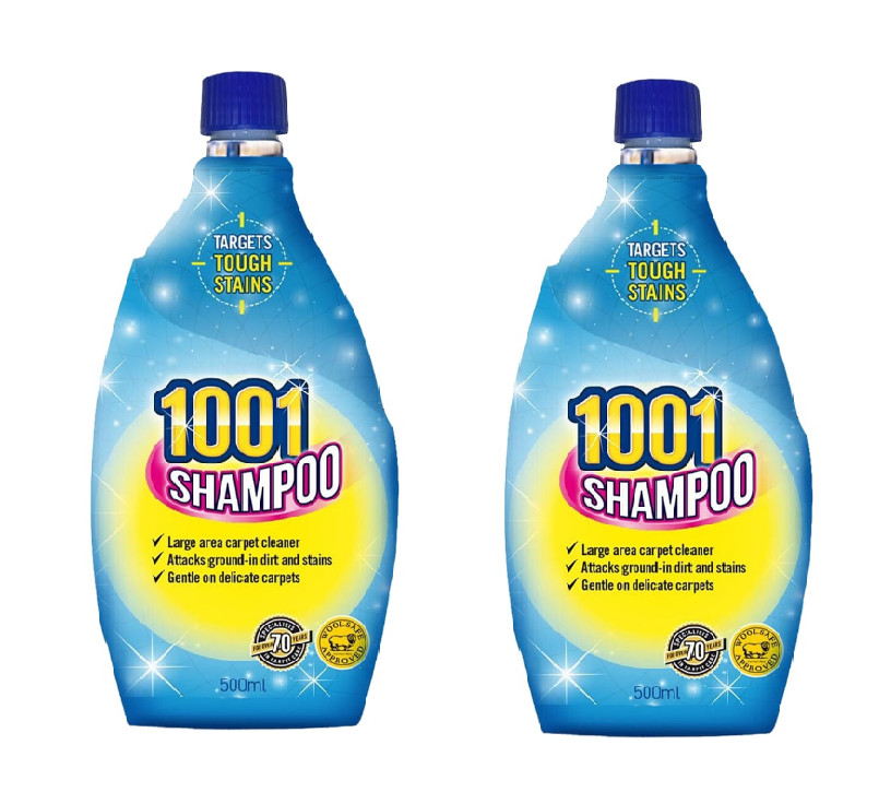 1001 Stain Remover, Shampoo or Carpet Solution 500ml