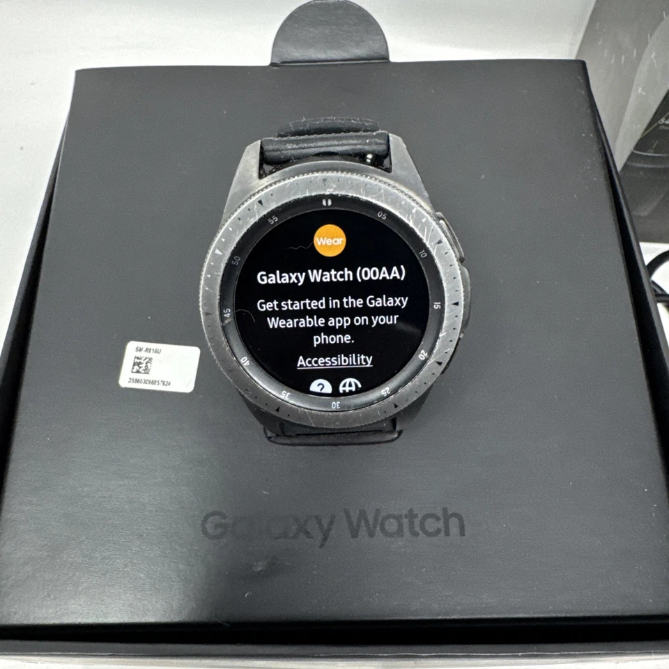 Reloj inteligente Samsung Galaxy Gear S4 Frontier 42 mm SM-R815U WiFi - negro original Foto 3 de 4
