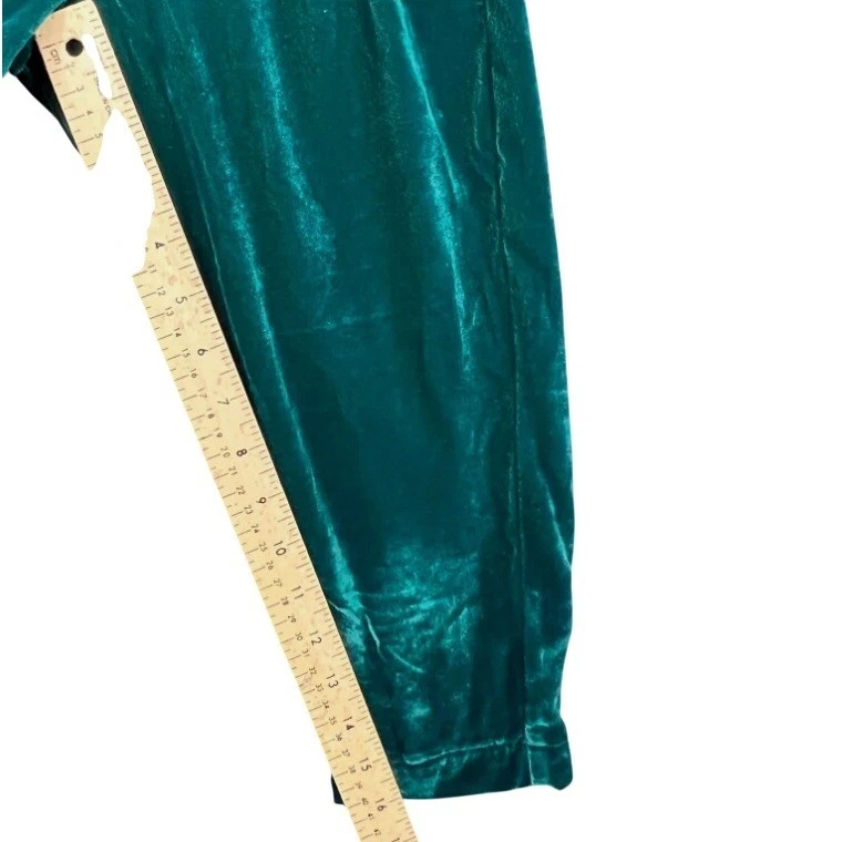 Pantalones Gymboree Niñas Talla XS 4 Verde Terciopelo Aplastado Terciopelo Pull On Jogger Nuevos con Etiquetas Foto 4 de 4