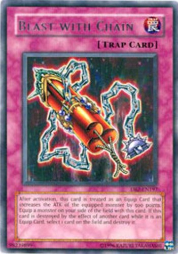 1 x Blast with Chain - DB2-EN197 - Rare - Unlimited Edition Near Mint, English - Picture 1 of 1