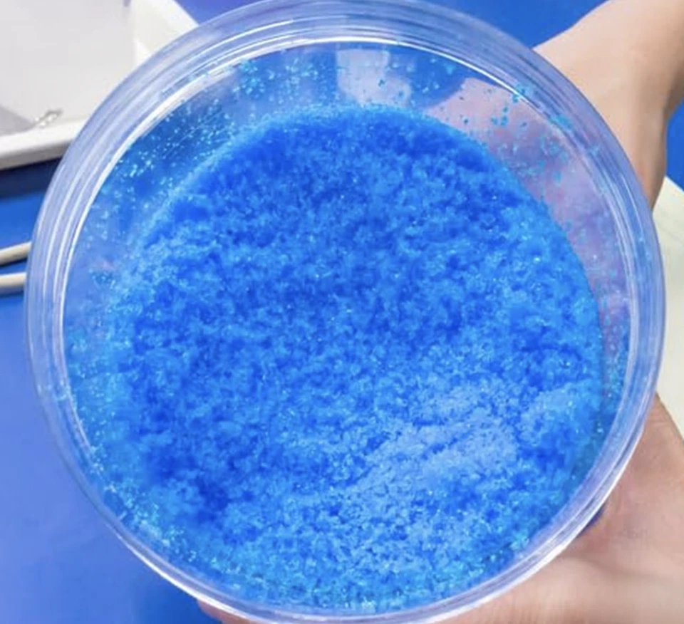 Cristales de sulfato de cobre de 50 libras 99 % pentahidrato puro - ¡Cristales finos! Foto 2 de 4