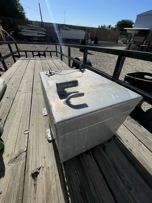 #ad Used 20 Gallon Aluminum Fuel Tank. gas Or Diesel . $55.00