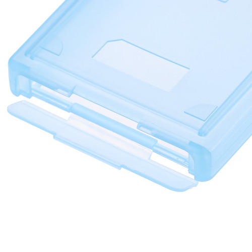 2.5'' IDE SATA HDD Hard Drive Disk Plastic Storage Box Case Enclosure CoverB-j - Photo 3/14