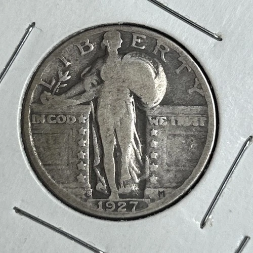 1927-S Standing Liberty Silver Quarter /Low Mintage