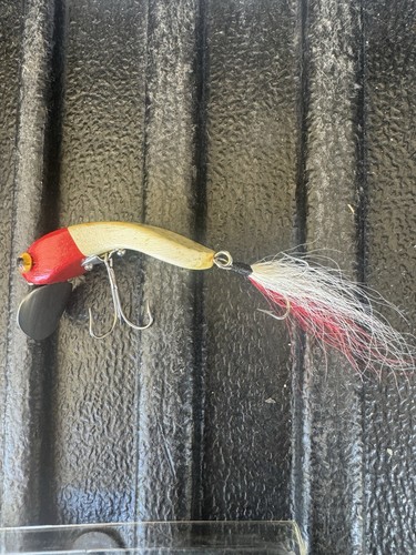 CATCH-ALL INC. Fishing Lure #801 - Black and White- Regular Size Glass Eyes