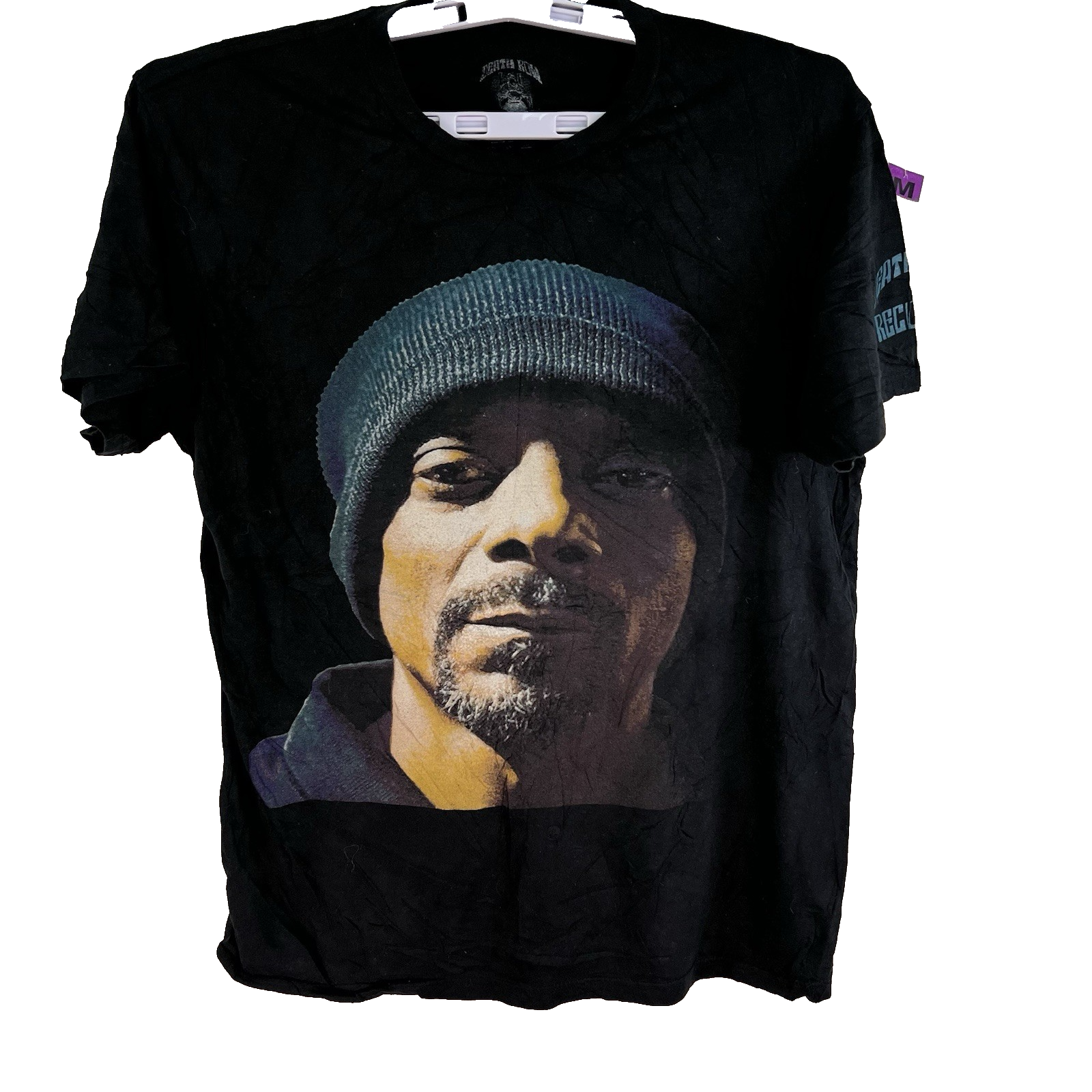 FILA Death Row Records Snoop Dog T Shirt Uomo Taglia M Nera