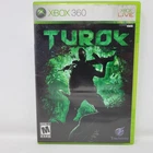 Turok Microsoft Xbox 360 2008 Action FPS Dinosaur Game with Manual CIB