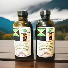 Jamaican Black Castor Oil Organic, 100 Pure. Boiled For 14 Hours. All Natural