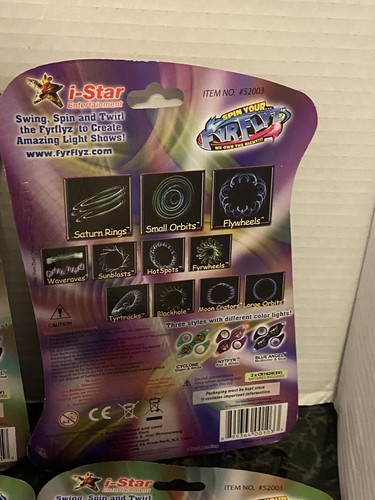 FYRFLYZ ASSORTED LIGHT UP TOYS RARE~~NEW IN SEALED PACK-SET 6–See Pics - Picture 12 of 16