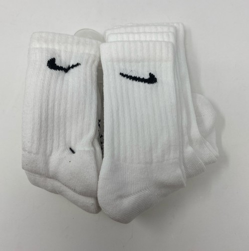 Nike Dri-FIT Performance Basics Little Kids' Crew Socks SIZE 7C-10C - Picture 1 of 6