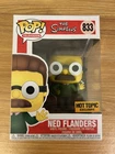 Funko Pop The Simpsons Ned Flanders 833 Hot Topic Exclusive