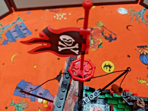 Vintage Lego Pirates 6250 Cross Bone Clipper 100% Complete - Picture 9 of 14