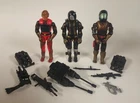 2003 Gi Joe Cobra Python Patrol 3.75" Lampreys Figure v4 Hasbro And More