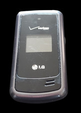 LG VX5500 Verizon Flip Cell Phone VTG Reset to Factory Default Working W/Charger