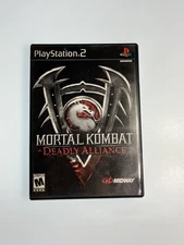 Mortal Kombat Deadly Alliance PlayStation 2 PS2 Black Label Reg Card Complete!