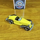 Hot Wheels Auburn 852 Yellow Brown Fenders Hong Kong BW Blackwall Hong Kong 1981