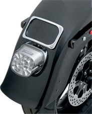 DRAG SPECIALTIES 161273 Smoke Taillight with Custom Webbed Reflector