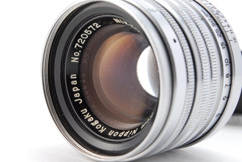 [Exc+5] Nippon Kogaku Nikon Nikkor H.C 5cm 50mm f/2 Lens LTM L39 From JAPAN - Picture 2 of 24