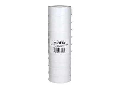 Faithfull - Pita PTFE 12mm x 12m Putih (Pakej 10) - Image 1 of 4