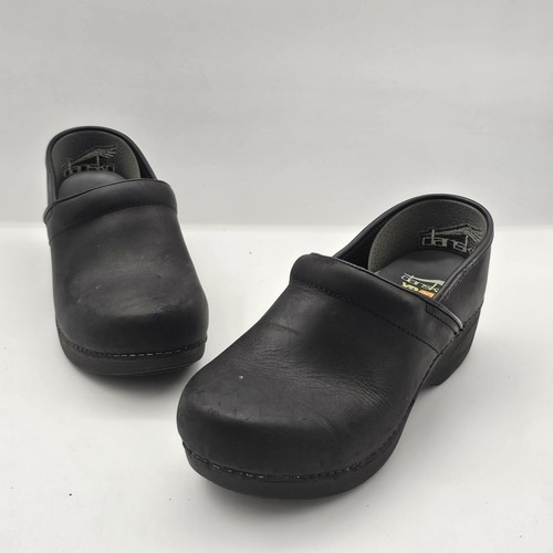 Dansko XP 2.0 Damengröße 39 (US 8,5-9) schwarze bequeme Leder-Slipper Clogs Schuh - Bild 9 von 10