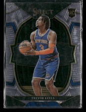 2022-23 Panini Select #84 Trevor Keels New York Knicks Rookie