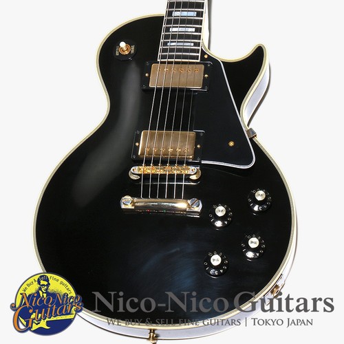 Gibson Custom Shop 2023 Murphy Lab 1968 Les Paul Custom Ultra Light Aged Ebony B