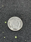1915 Barber Dime Coin (S) with One Dime Back Circulated Condition