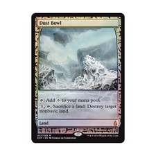 WOTC MTG Zendikar Expeditions Dust Bowl (Full Art) (Foil) NM