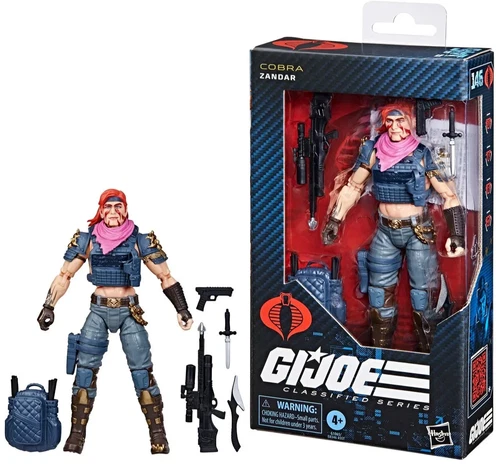 G.I. Joe - Classified Series #146, Dreadnok Zandar 6" Inch Action Figure Hasbro